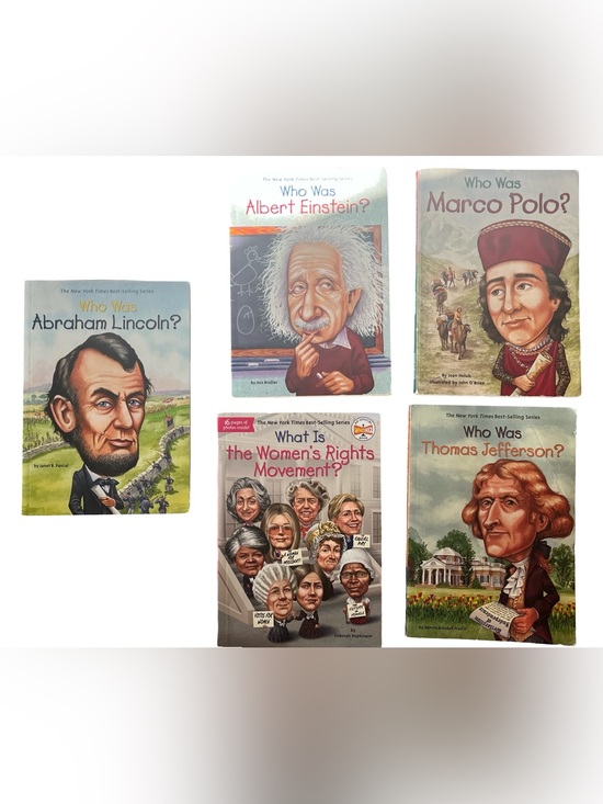 Other - Who Was Book Lot of 5